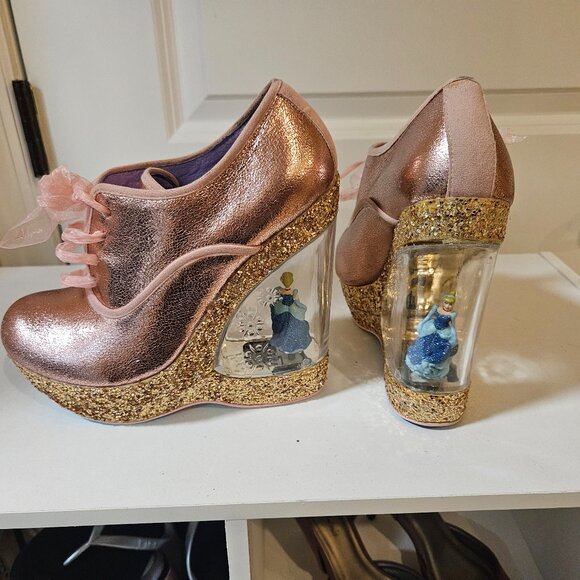 DISNEY x IRREGULAR CHOICE Cinderella Platform Shoe - Picture 4 of 13